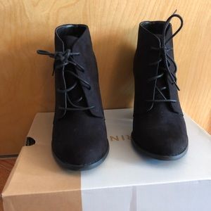 Women’s black ankle boots